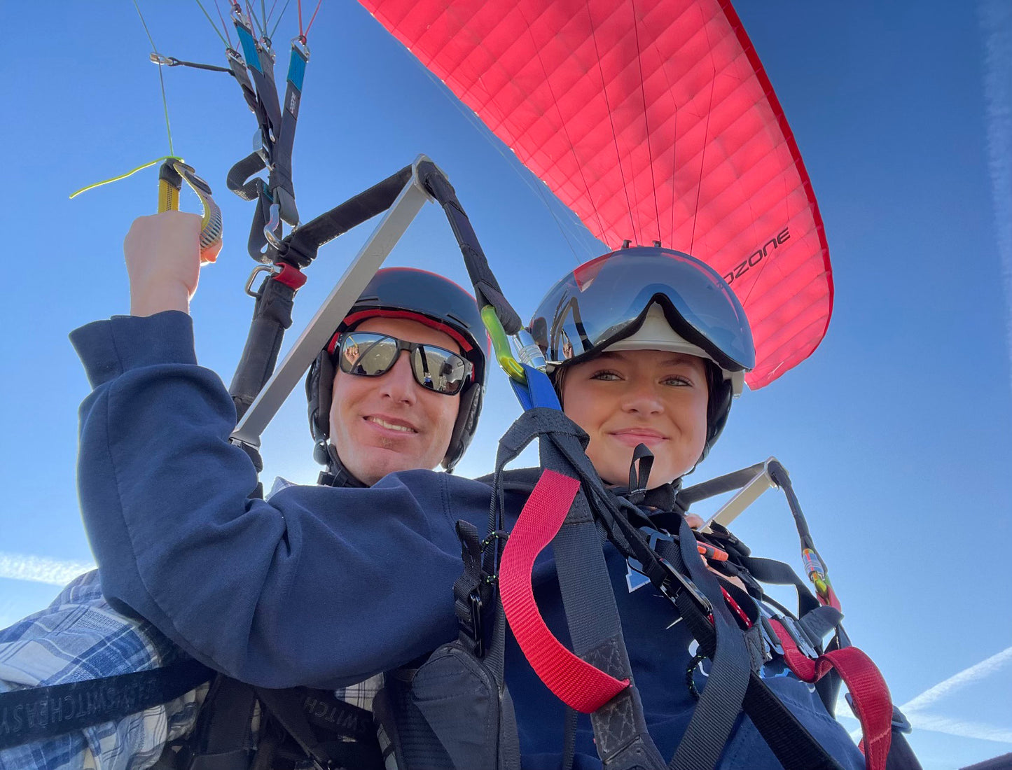 Tandem Paragliding Flight
