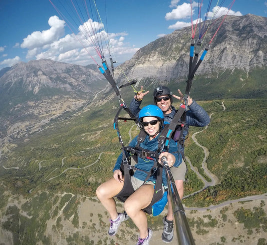 Tandem Paragliding Flight